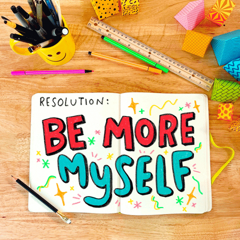 be myself