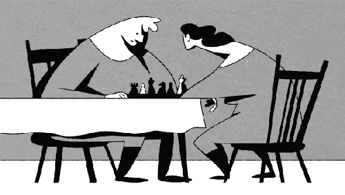 playing chess